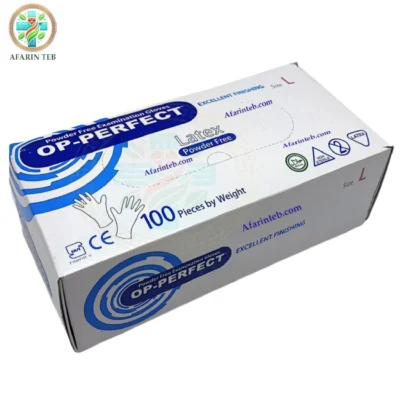 دستکش لاتکس سایزلارج اوپی پرفکت 400x400 - دستکش لاتکس اوپی پرفکت سایز لارج